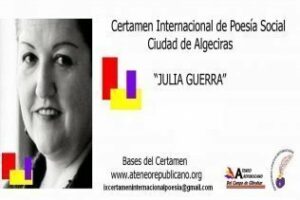 Convocado el IX certamen internacional de poesía Ciudad de Algeciras"