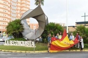 El alcalde insta a la unidad nacional en el Día de la Hispanidad