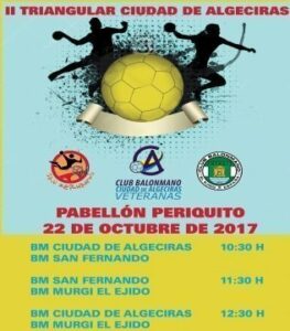 Las veteranas del Club Balonmano disputan el II triangular Ciudad de Algeciras