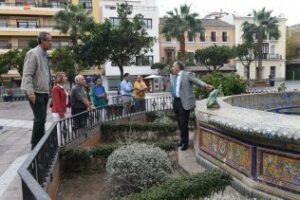 Comienzan las obras de rehabilitación ornamental de la Plaza Alta
