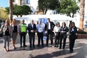 Los participantes de la ruta motera Rider Andalucía visitan la ciudad