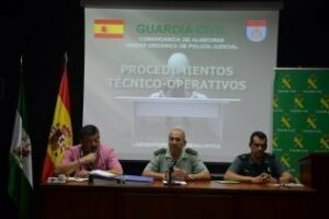 La Comandancia de la Guardia Civil de Algeciras celebra unas Jornadas en Inspección Ocular