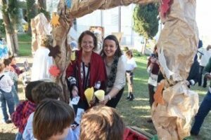 Los alumnos de infantil de Puertoblanco celebran su fiesta del otoño
