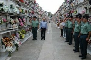 La Comandancia de la Guardia Civil de Algeciras rinde homenaje a sus caídos