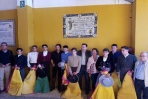 Clase Magistral con Canales Rivera y alumnos de las escuelas taurinas