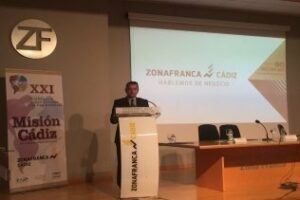 "La Zona Franca de Cádiz impulsará la plataforma logística del sur de Europa": Sanz