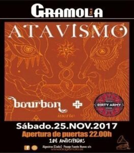 Sala Gramola recibe el concierto de Atavismo"