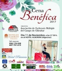 El próximo sábado ADEM-CG organizará su tradicional cena benéfica en el hotel Alborán