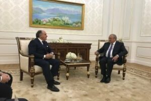 Landaluce mantiene un encuentro con el Ministro de Asuntos Exteriores de Uzbekistán