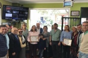 Landaluce preside la entrega de carnet de socias de honor de la Hermandad de Antiguos Caballeros Legionarios