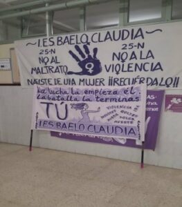 El PCA felicita al AMPA del IES Baelo Claudia" por su implicación en combatir la violencia machista