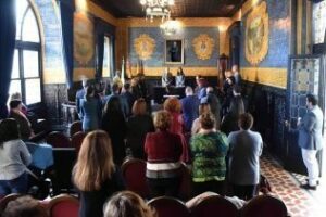 El Ayuntamiento de Algeciras lleva a cabo el acto institucional contra la violencia de género