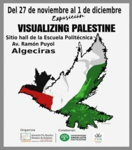 Este lunes inicia la exposición "Visualizing Palestine" la Escuela Politécnica Superior de Algeciras