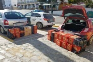 La Guardia Civil detiene a 4 personas e interviene 7.000 cajetillas de tabaco de contrabando
