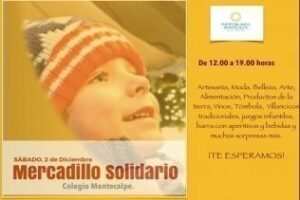 Los centro educativos Puertoblanco y Montecalpe organizan el I Mercadillo Solidario