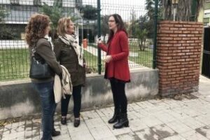 Visita por parte del Ayuntamiento a la residencia de San José Artesano para evaluar su situación