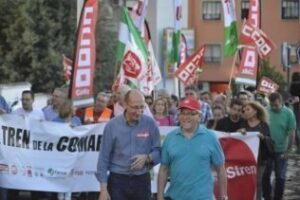 CCOO exige un pronto cronograma de inversiones para la Algeciras-Bobadilla