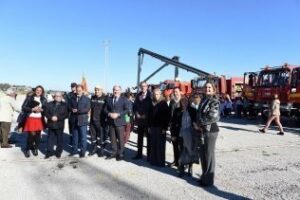 La UME realiza la izada de bandera del GIETMA