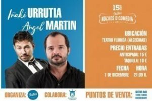 Iñaki Urrutia y Ángel Martín hoy en el Florida