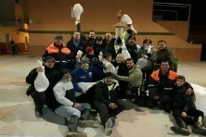 La Sociedad El Mero celebró su tradicional concurso de navidad "El Pavo"