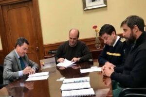 El CBPC firma el contrato para la construcción del nuevo parque de Tarifa