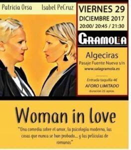 El microteatro de Woman in Love" llega a Sala Gramola