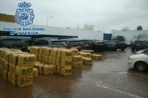 La Policía Nacional interviene cerca de doce toneladas de hachís en cuatro operaciones antidroga