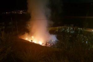 Nuevo incendio en el Punto Limpio de Algeciras