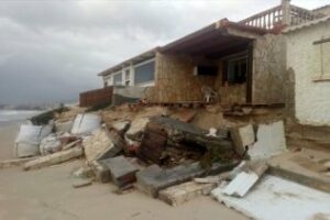 Verdemar denuncia los problemas de erosión de las playas de Algeciras y El Estrecho de Gibraltar