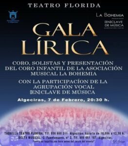 Mañana será la presentación del Coro Infantil La Bohemia" en Algeciras