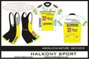 El Club Ciclista Andalucía Nature presenta su nueva piel para la temporada 2018