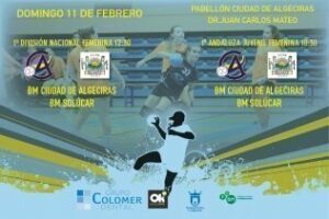 Los equipos femeninos Juvenil y Senior recibe al BM Solúcar