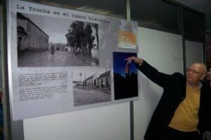 La exposición Camino de la Trocha" ya está en la UNED