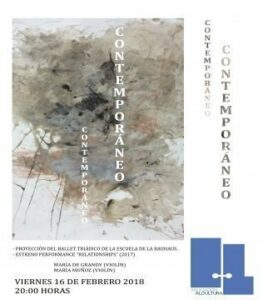 El viernes 16 de febrero será el estreno de la performance "Relationship" en AlCultura