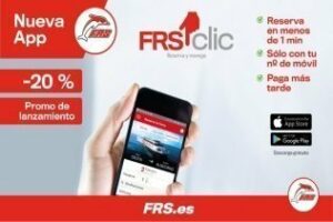 La nueva APP de FRS, FRS 1clic, permite reservar en menos de 1 minuto