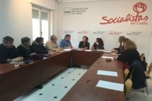 El Observatorio de Igualdad del PSOE de Cádiz aborda con los sindicatos la jornada prevista para el 8 de marzo