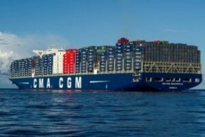 El buque insignia CMA CGM Antoine de Saint Exupery arribará mañana a Algeciras