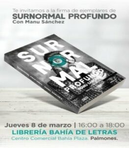 Manu Sánchez visita el próximo jueves Algeciras para participar en La UNED y la palabra"