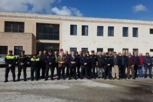 Landaluce reitera el papel fundamental de la Policía Local y les anima a continuar trabajando por los algecireños