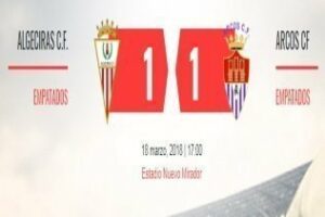 El Algeciras iguala ante el Arcos (1-1)