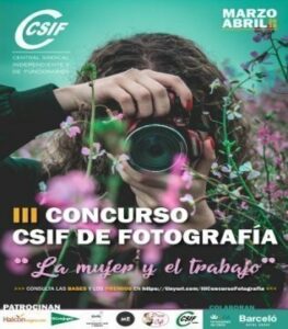 CSIF Cádiz convoca la tercera edición de su concurso fotográfico dedicado a la mujer
