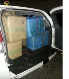 La Guardia Civil interviene más de dos toneladas de hachís en Guadalmesí