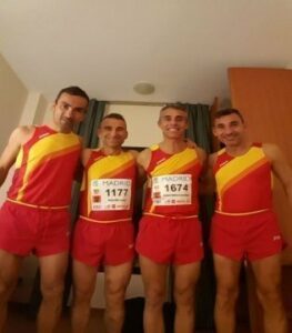 El Club de Veteranos Algeciras ha participado en el Europeo en pista cubierta de Madrid 2018