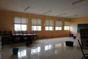 CSIF reclama la reparación inmediata de los daños del temporal de marzo en el CEIP Andalucía