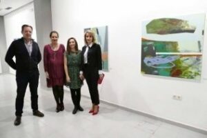 Inaugurada la exposición pictórica Caleidoscopios" de Anna Nosowicz Ruiz