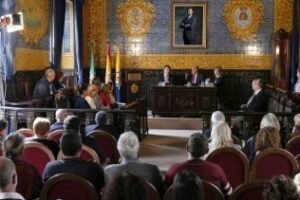 Antonio Pulido pregona la XXXIII edición de la Ferio del Libro Antiguo, de Ocasión, Novedades de Algeciras