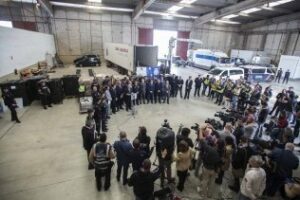 En el Campo de Gibraltar se han incautado ya 11.282 kilos de cocaína, la misma cantidad que en todo 2017