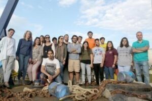 Pintor y Santiago dan la bienvenida al buque oceanográfico de la Universidad de Cádiz