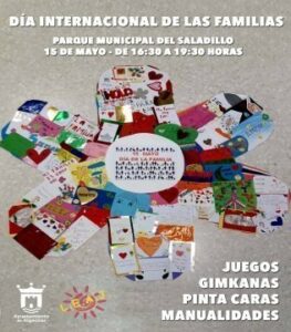 El Ayuntamiento celebrará en El Saladillo los actos con motivo del Día de las Familias