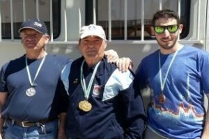 Manuel Santander, vencedor del primero concurso desde embarcación fondeada de El Mero